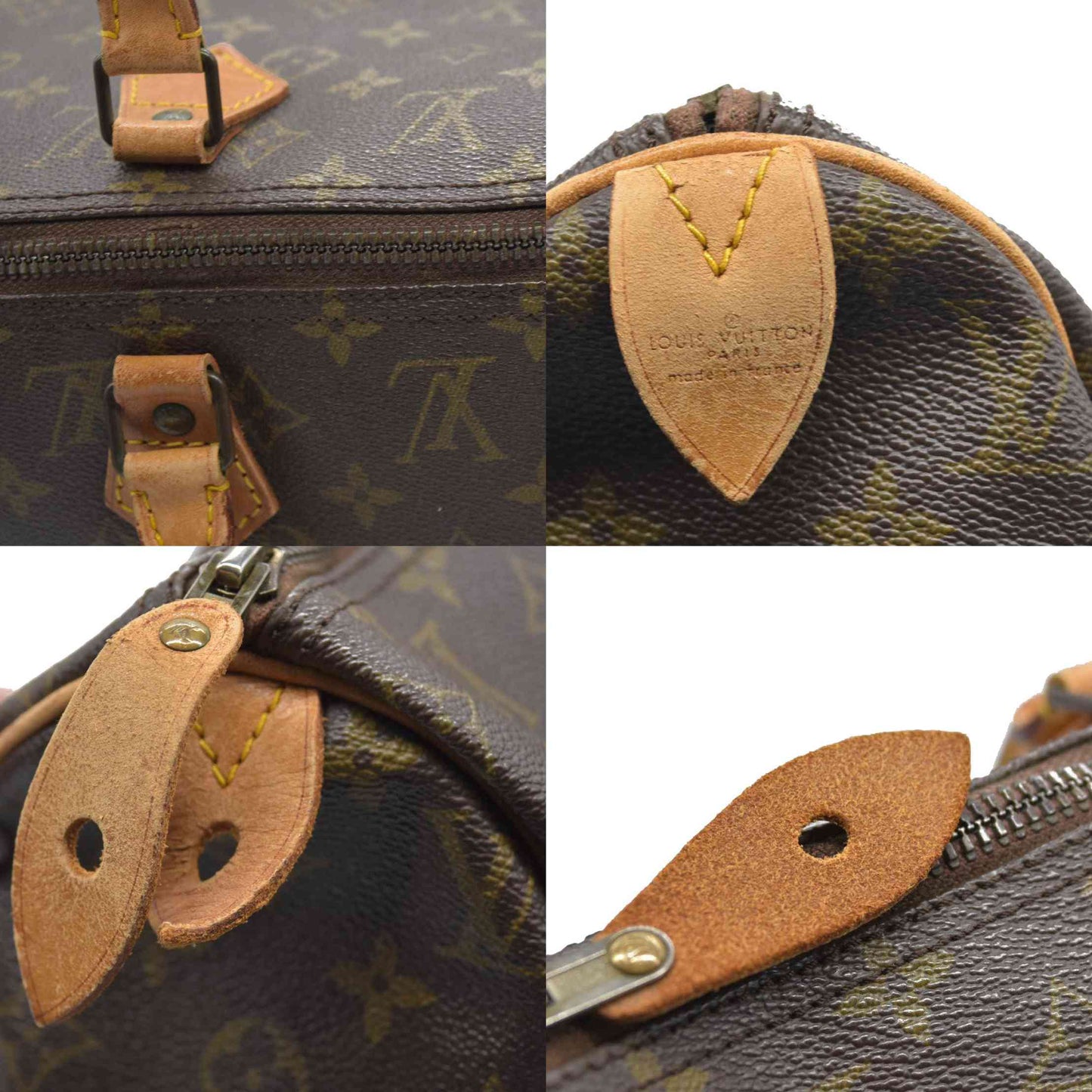 $1690 Louis Vuitton Monogram Speedy 40 SA841