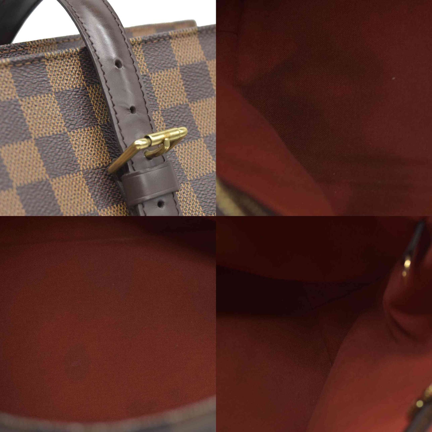 $1400  Louis Vuitton  Damier Ebene Chelsea Tote CONSIGNMENT AUCTION
