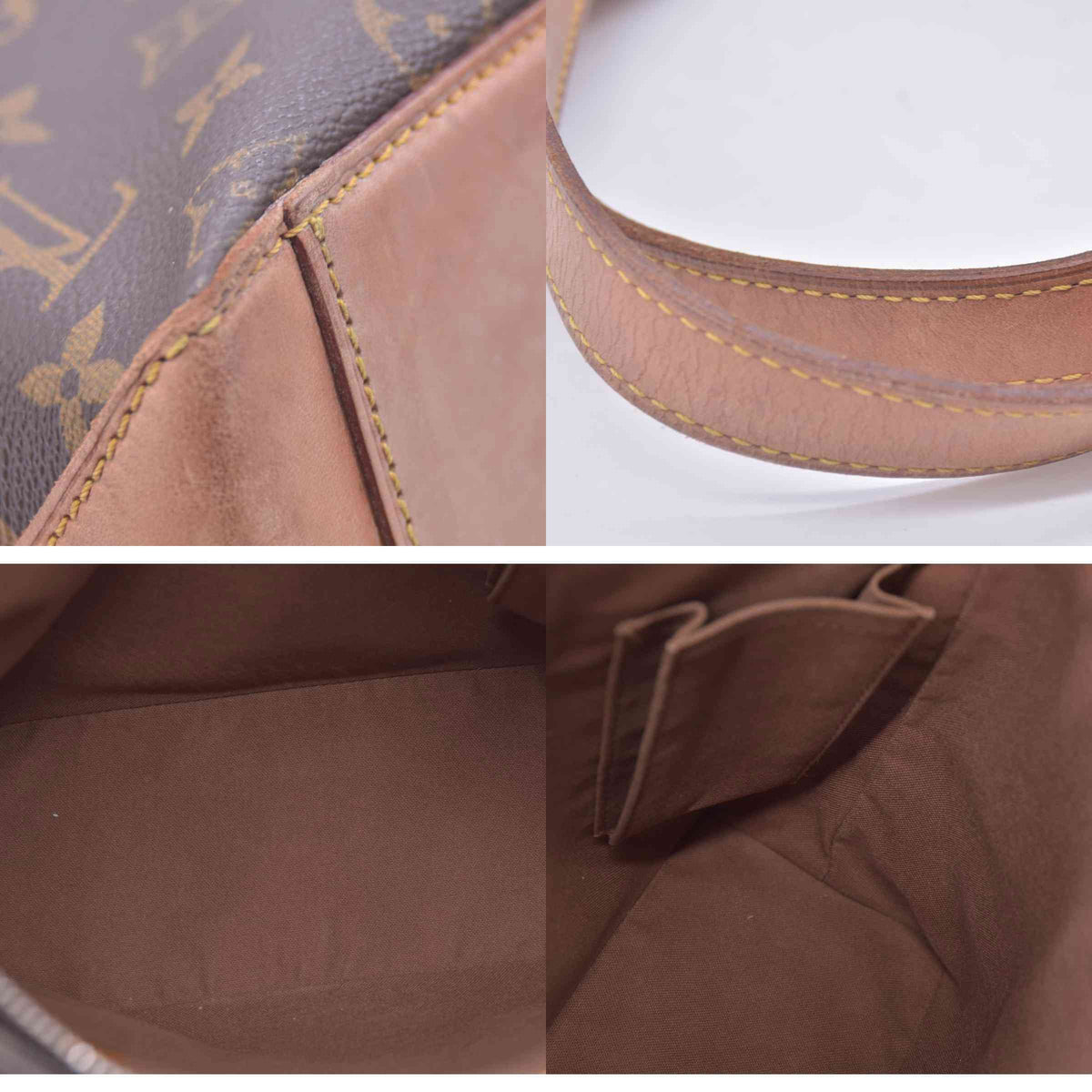 $1250 2003 Louis Vuitton Monogram Cabas Piano Small Vintage VI0053 CONSIGNMENT 10021427