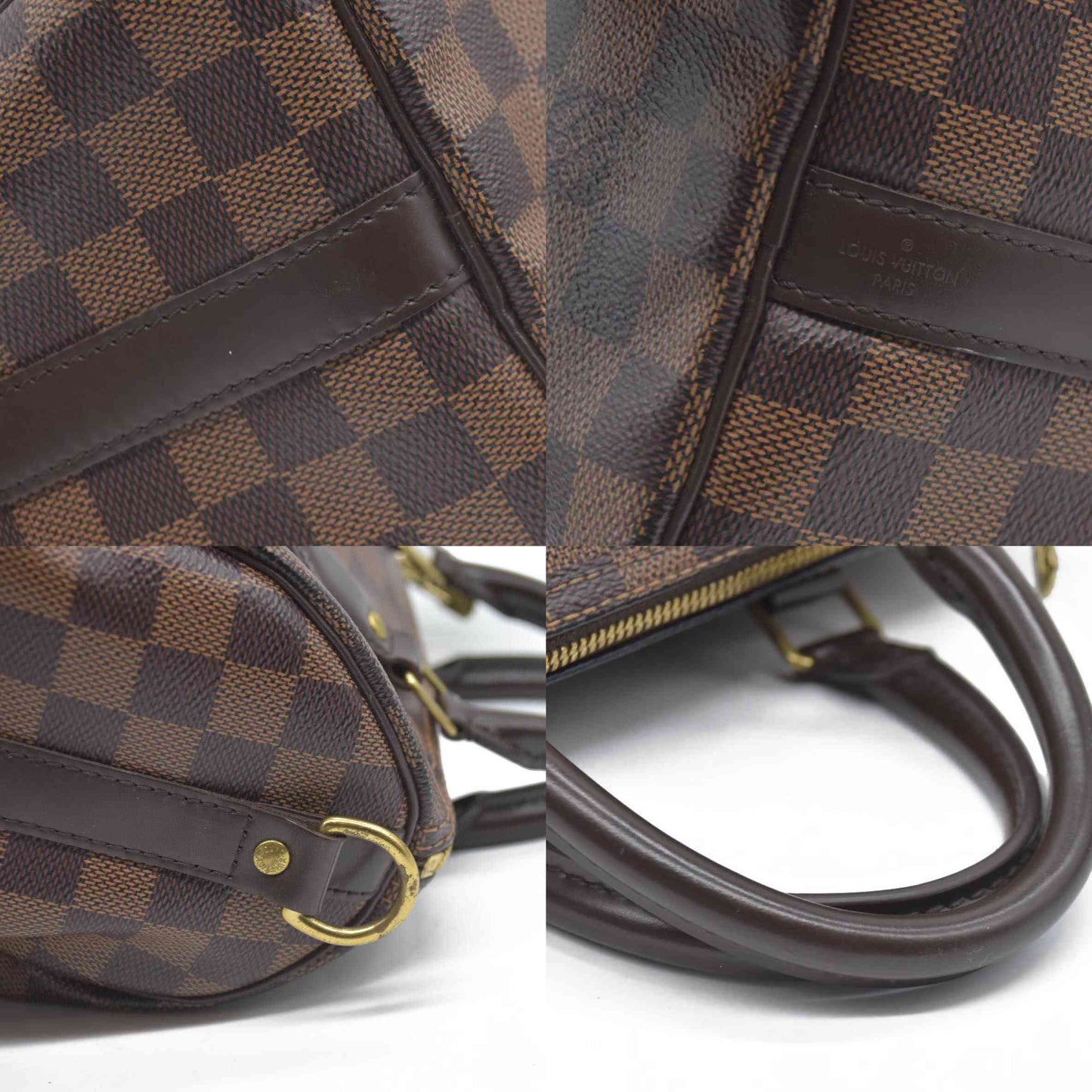 $1940 AUCTION Louis Vuitton  Damier Ebene Speedy Bandouliere 25 2018