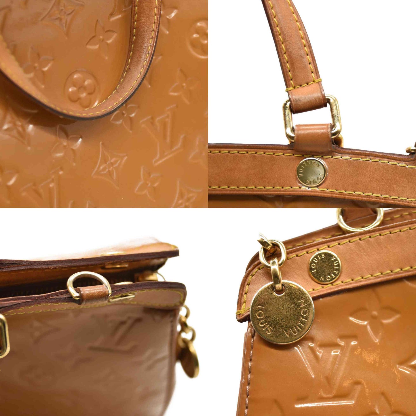 Louis Vuitton Vernis Brea GM Beige Poudre DR2169