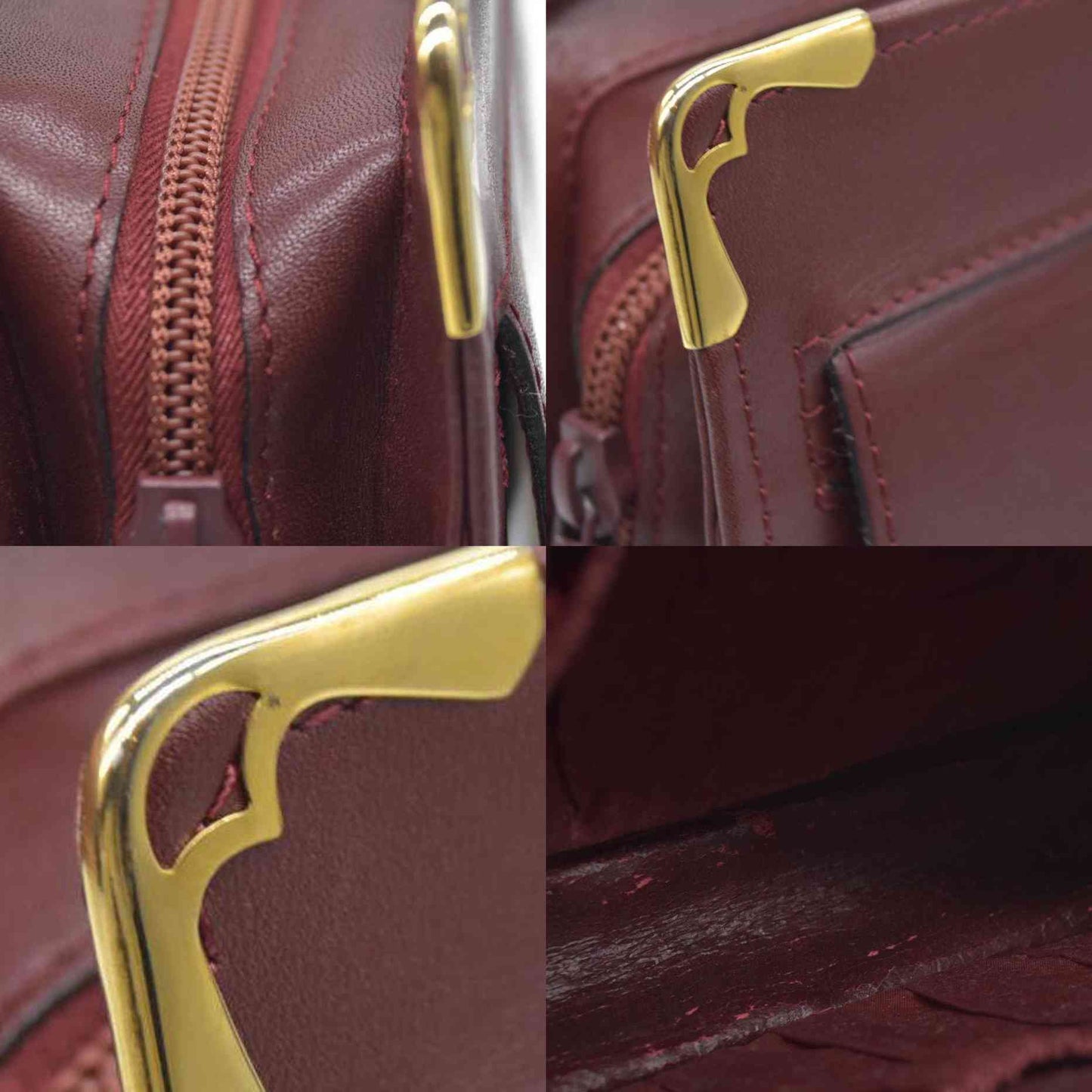 Cartier Must de Cartier Leather Clutch Bag