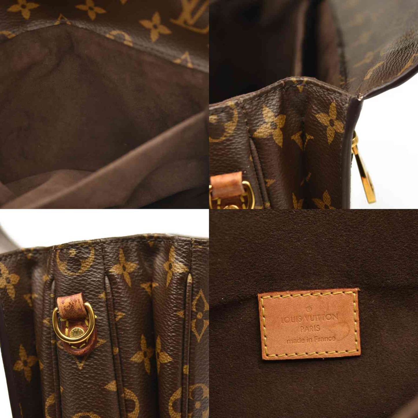 LOUIS VUITTON Monogram Pochette Metis AR1108