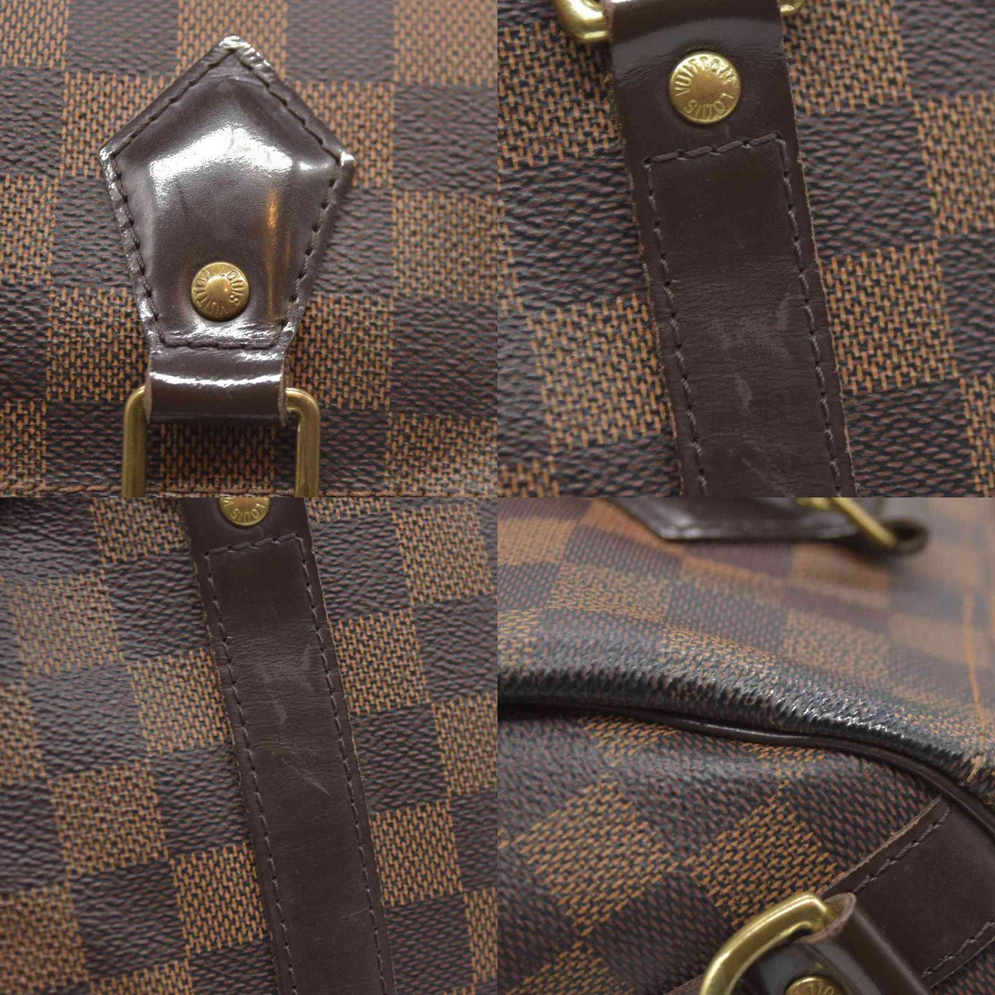 Louis Vuitton  Damier Ebene Speedy Bandouliere 25