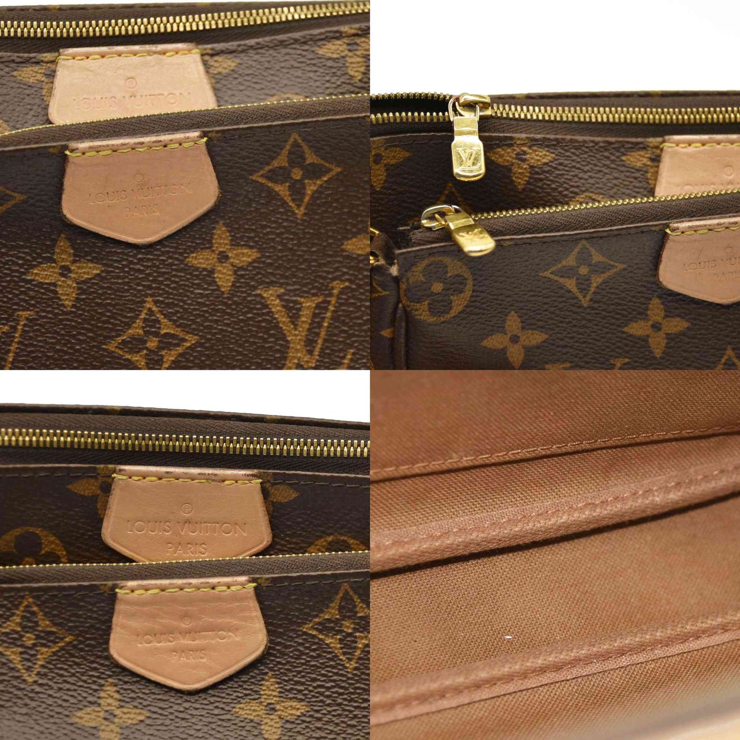 LOUIS VUITTON  Monogram Multi Pochette Accessories Kaki TA0280