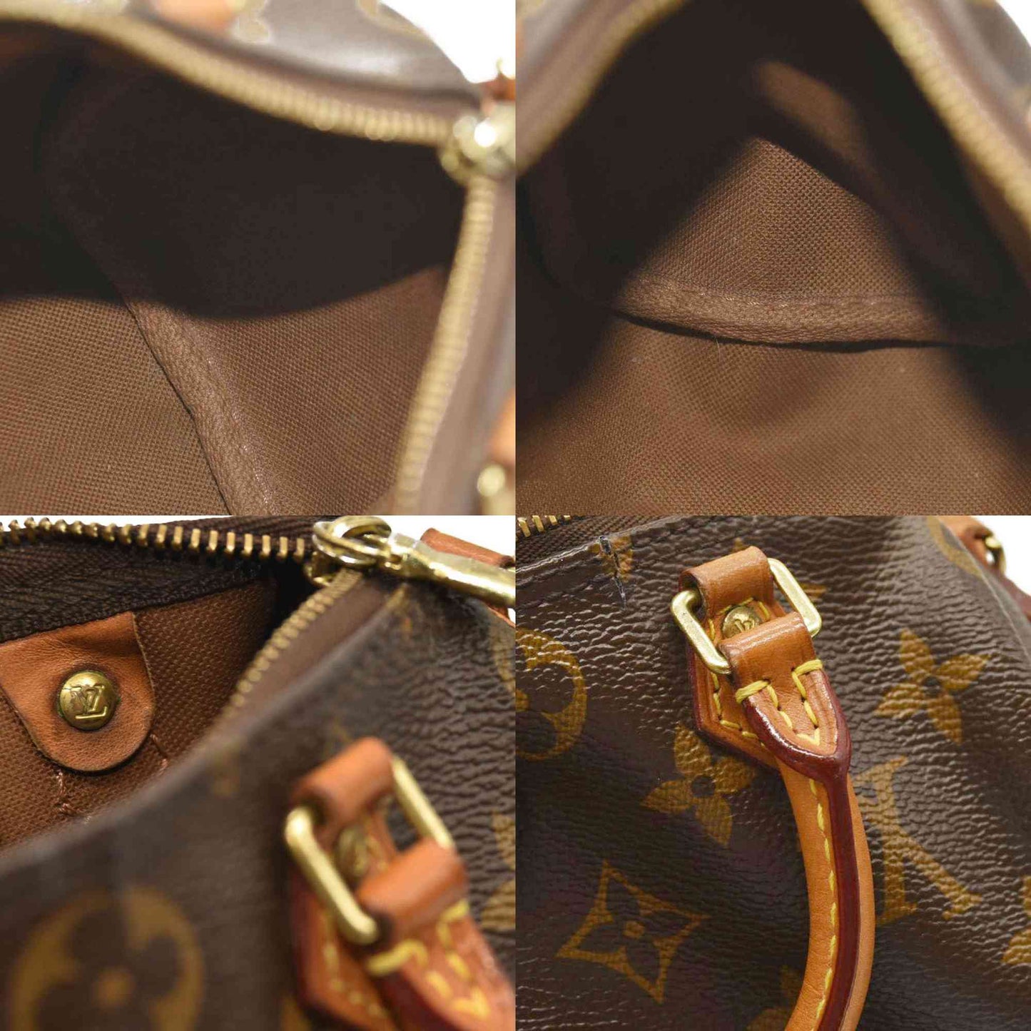 LOUIS VUITTON Monogram Nano Speedy TR2196