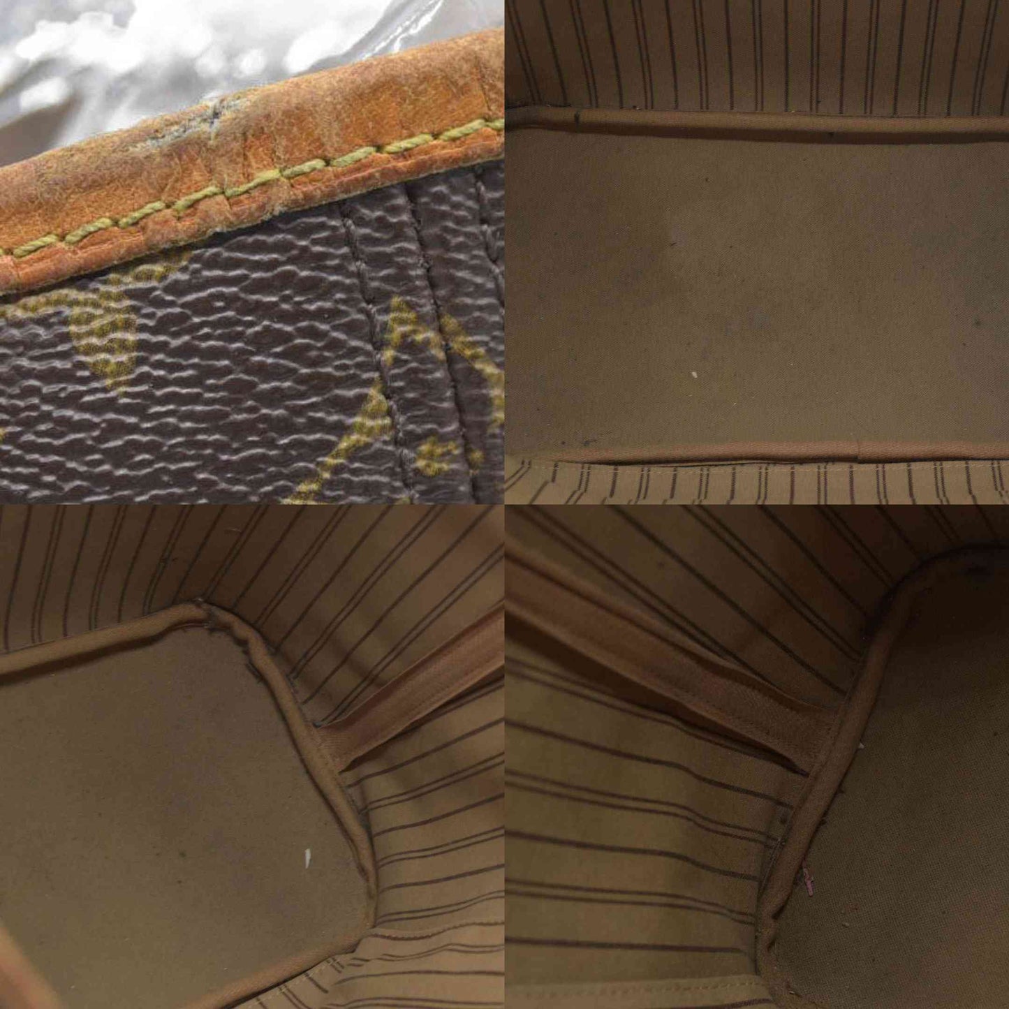 $2170 Louis Vuitton Monogram Neverfull MM SD2166