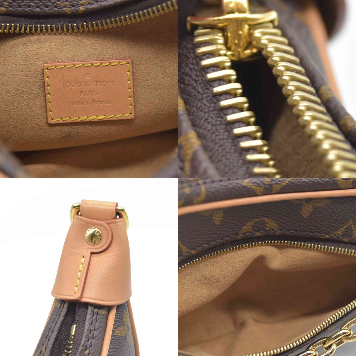 $2540 Louis Vuitton Monogram Loop Hobo Shoulder Bag RFID