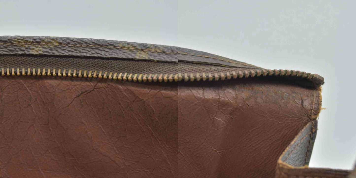 $1120 1987 LOUIS VUITTON Monogram Toiletry 26 871TH