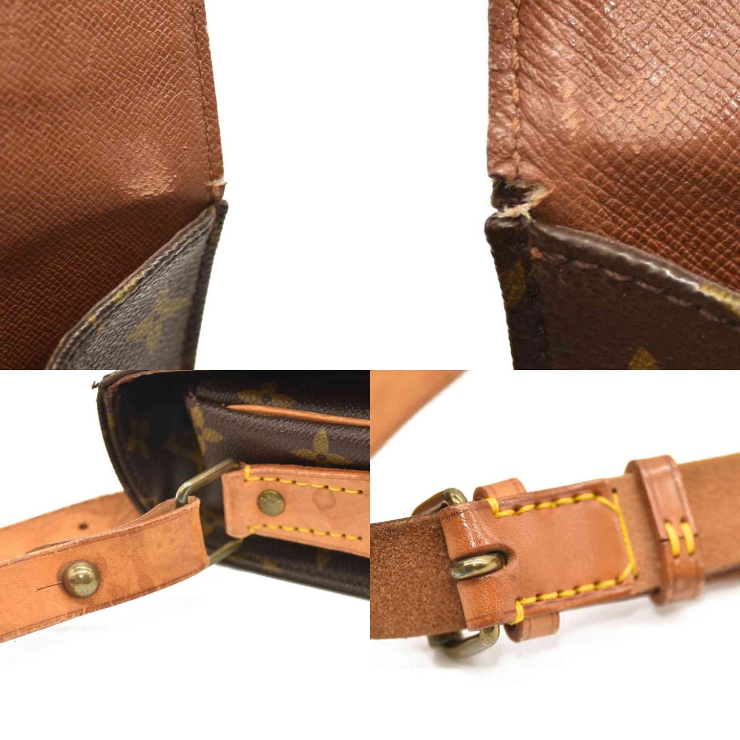 LOUIS VUITTON Monogram Cartouchiere 17 SD0922