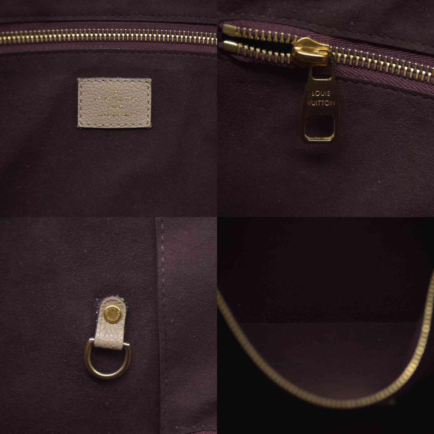 Louis Vuitton  Empreinte Monogram Giant Neverfull MM Tourterelle