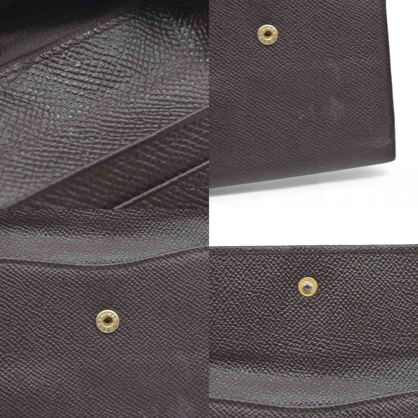 BVLGARI Classico Leather Bifold Wallet Brown