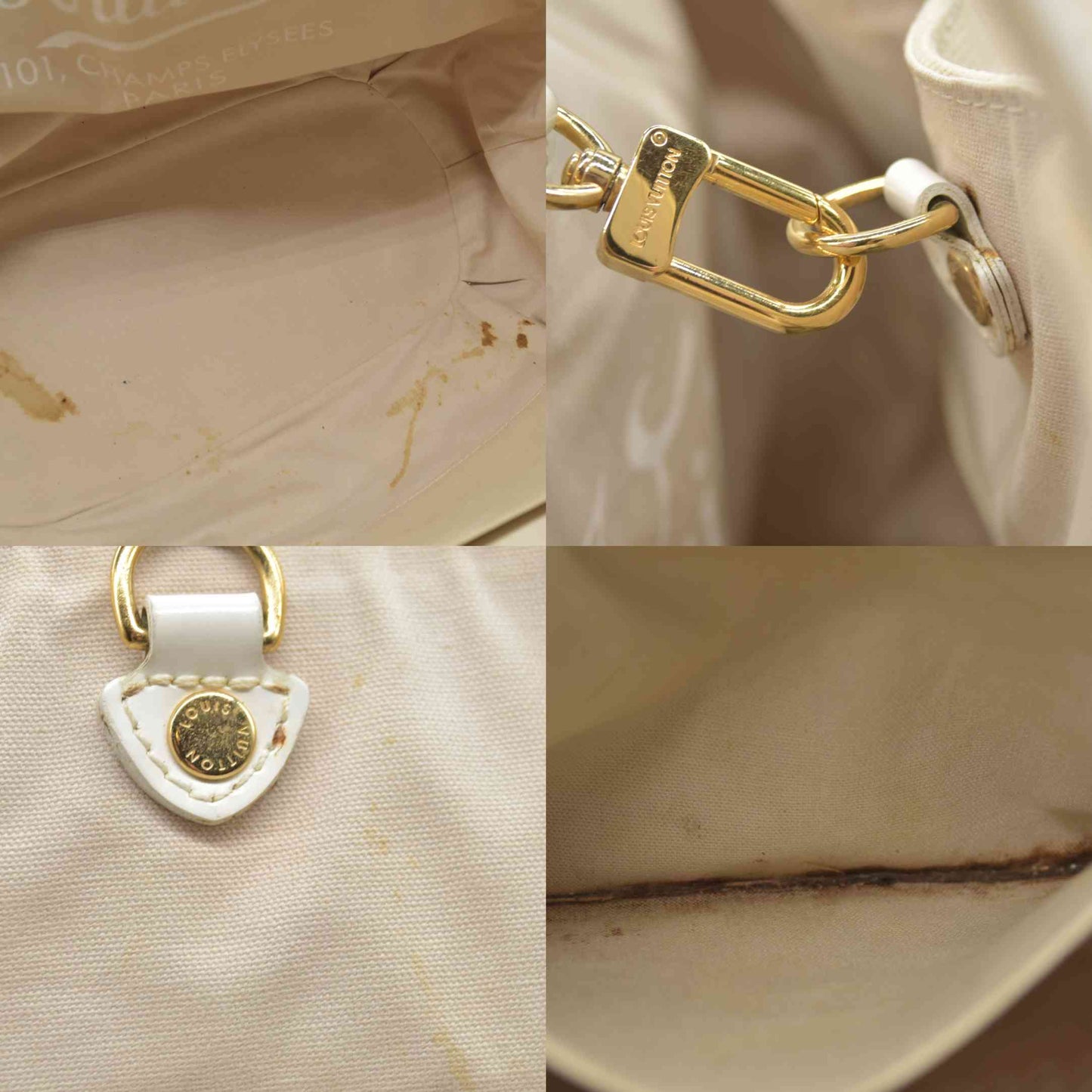 $1250 Louis Vuitton Monogram Cabai Panema PM MB1009 2009