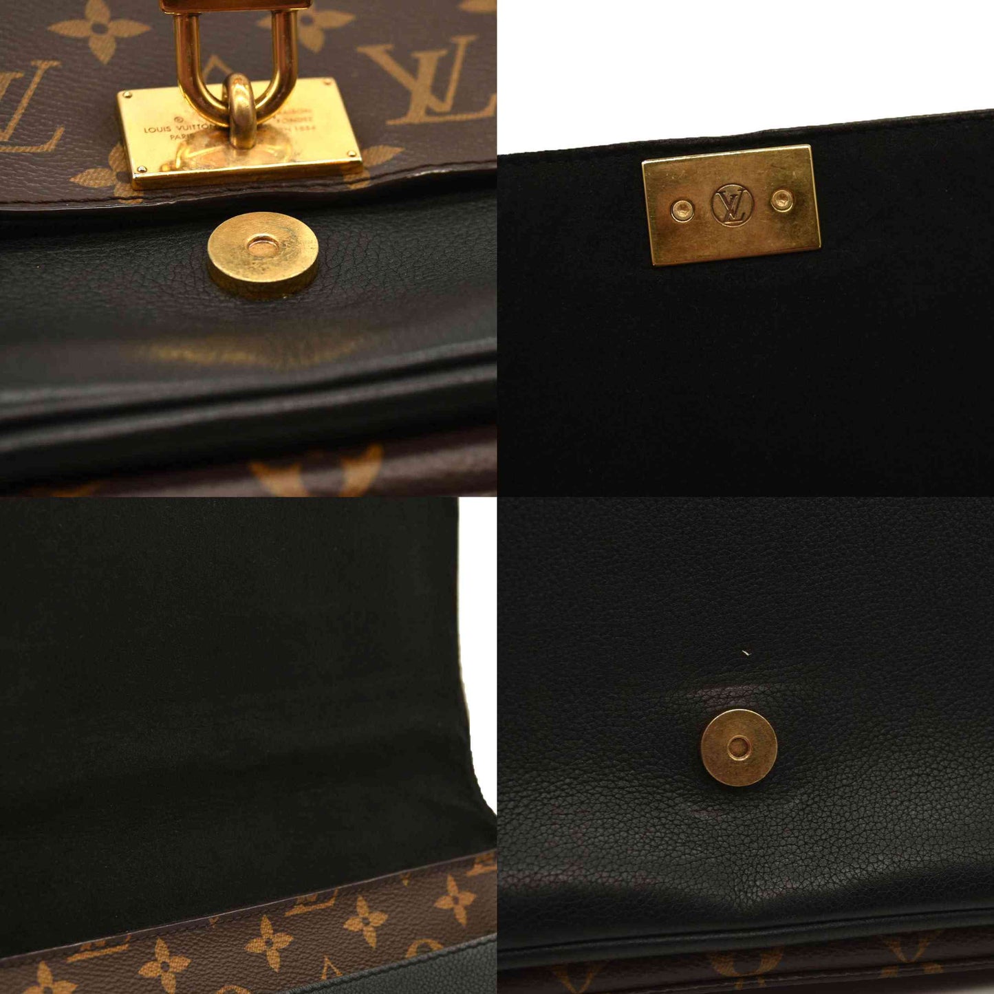 LOUIS VUITTON  Monogram Marignan Black FL3108