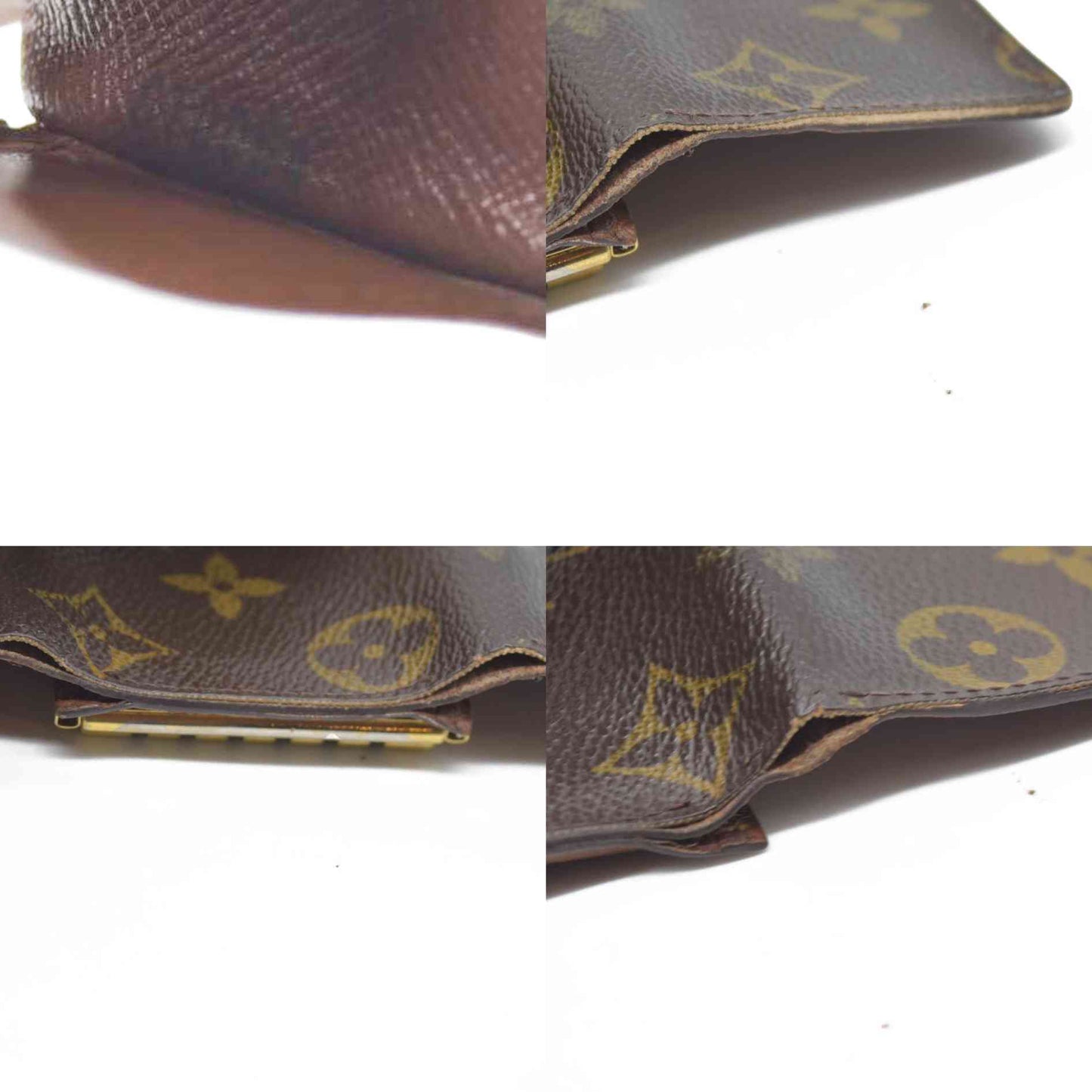 $345 Louis Vuitton Monogram Multicles 6 Ring Key Case Brown CT0064