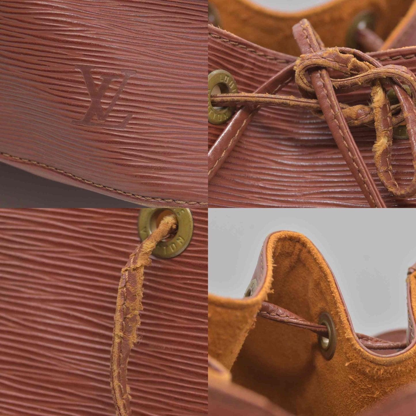 $1430 Louis Vuitton Epi Petit Noe Kenyan Fawn  CONSIGNMENT