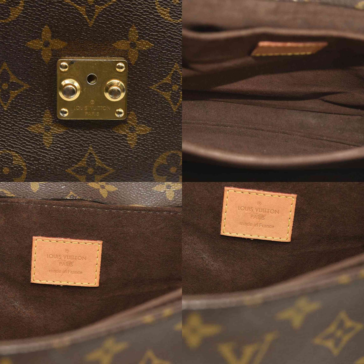 Louis Vuitton  Monogram Pochette Metis  SR0148