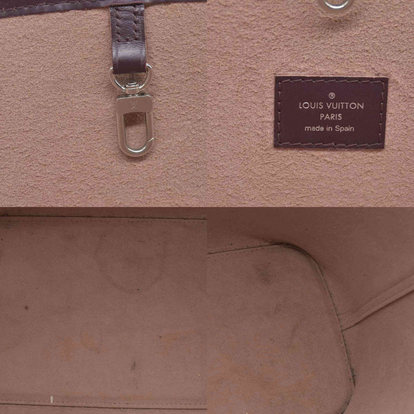 $2640 Louis Vuitton Epi Neverfull MM Quetsche