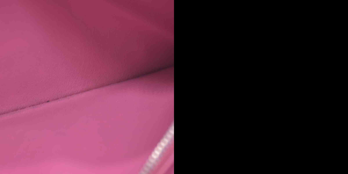 $970 2006 Louis Vuitton Vernis Zippy Wallet Rose Litchi CA0096