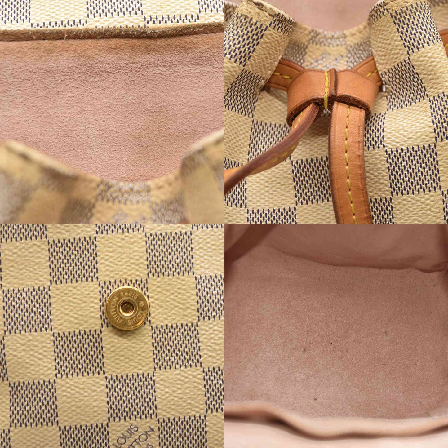 LOUIS VUITTON  Damier Azur Sperone BB Backpack