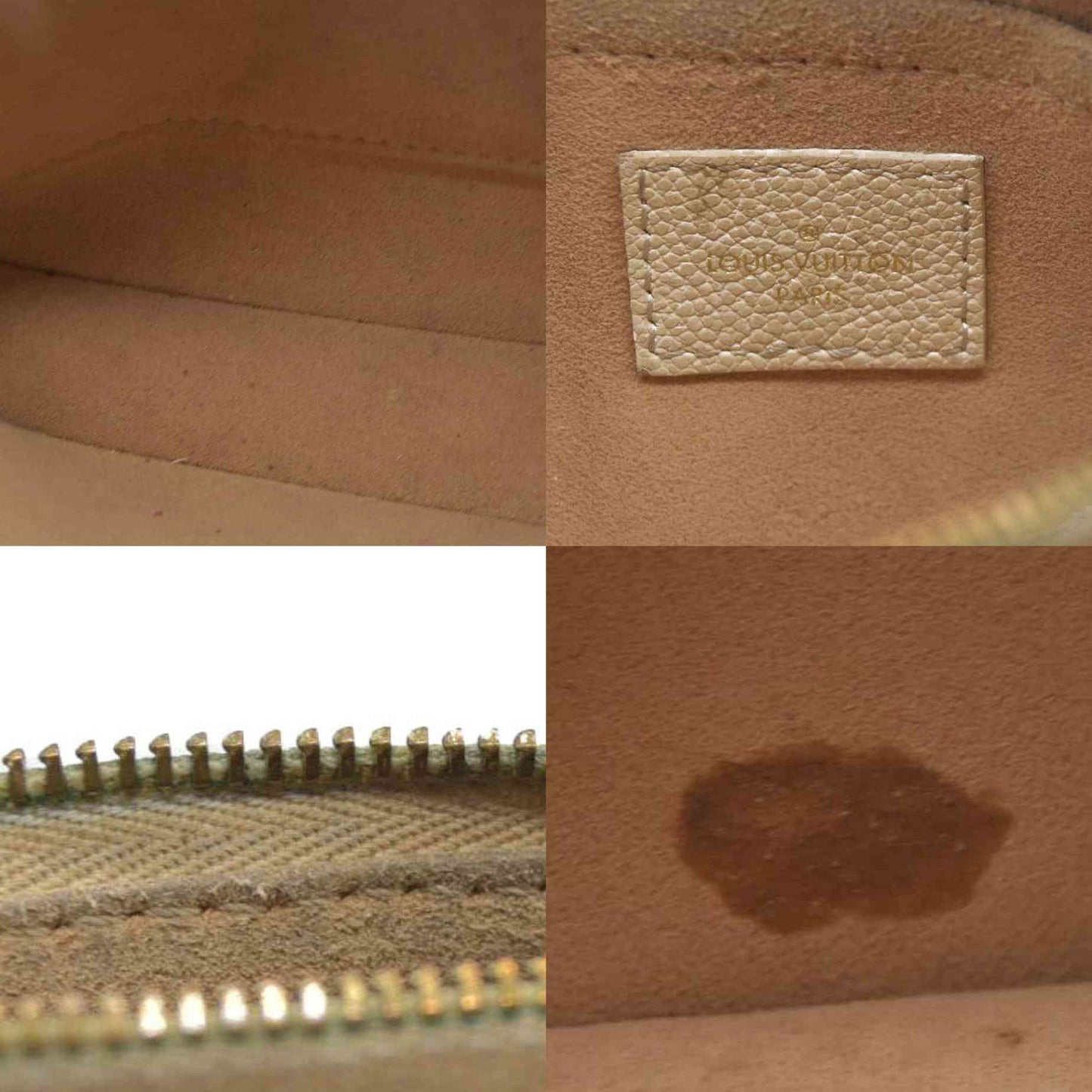 $3100 Louis Vuitton Monogram Giant Multi-Pochette Accessoires Cream