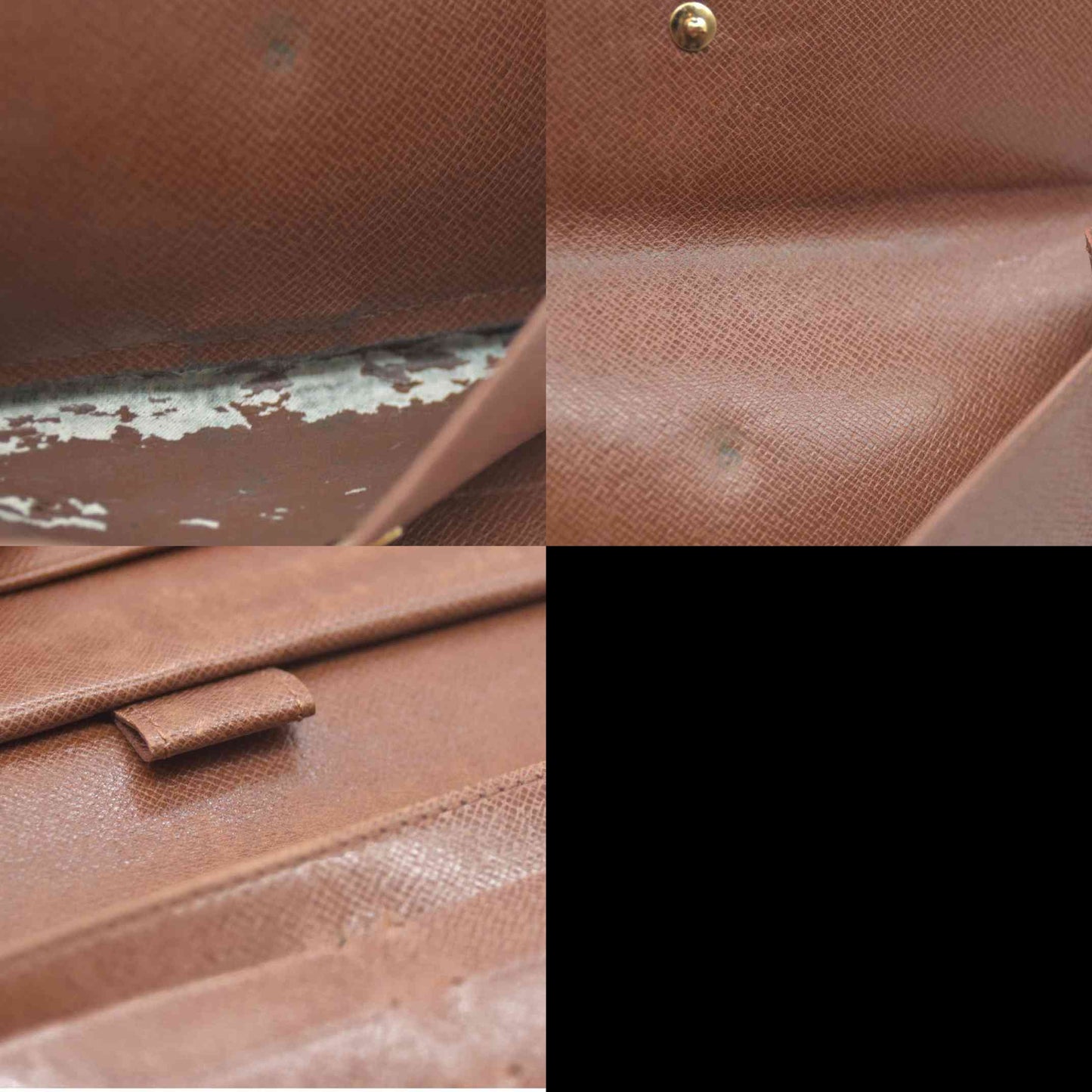 Louis Vuitton Monogram Porte Tresor International Trifold Long Wallet SD0957