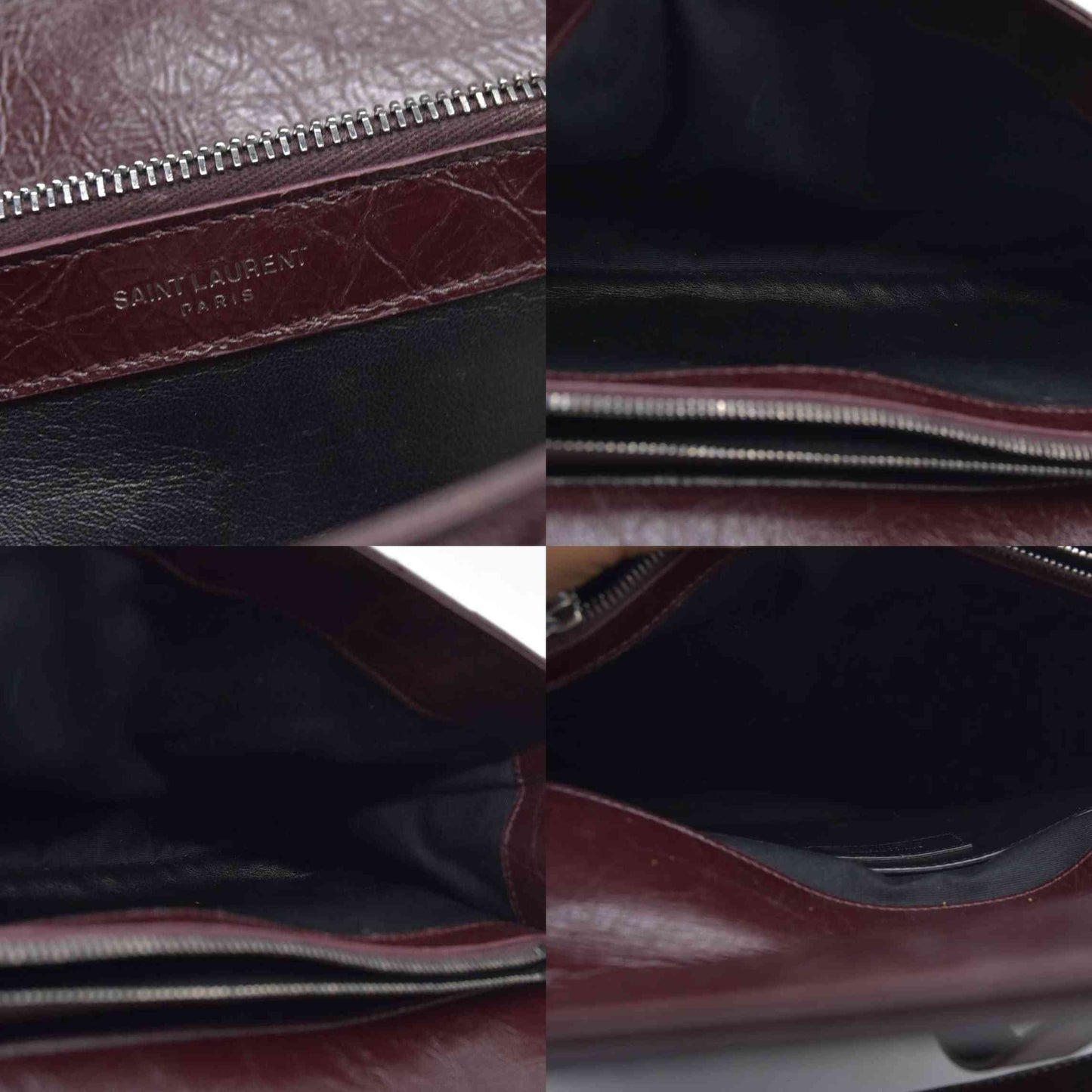 $3200 Saint Laurent Leather College Large