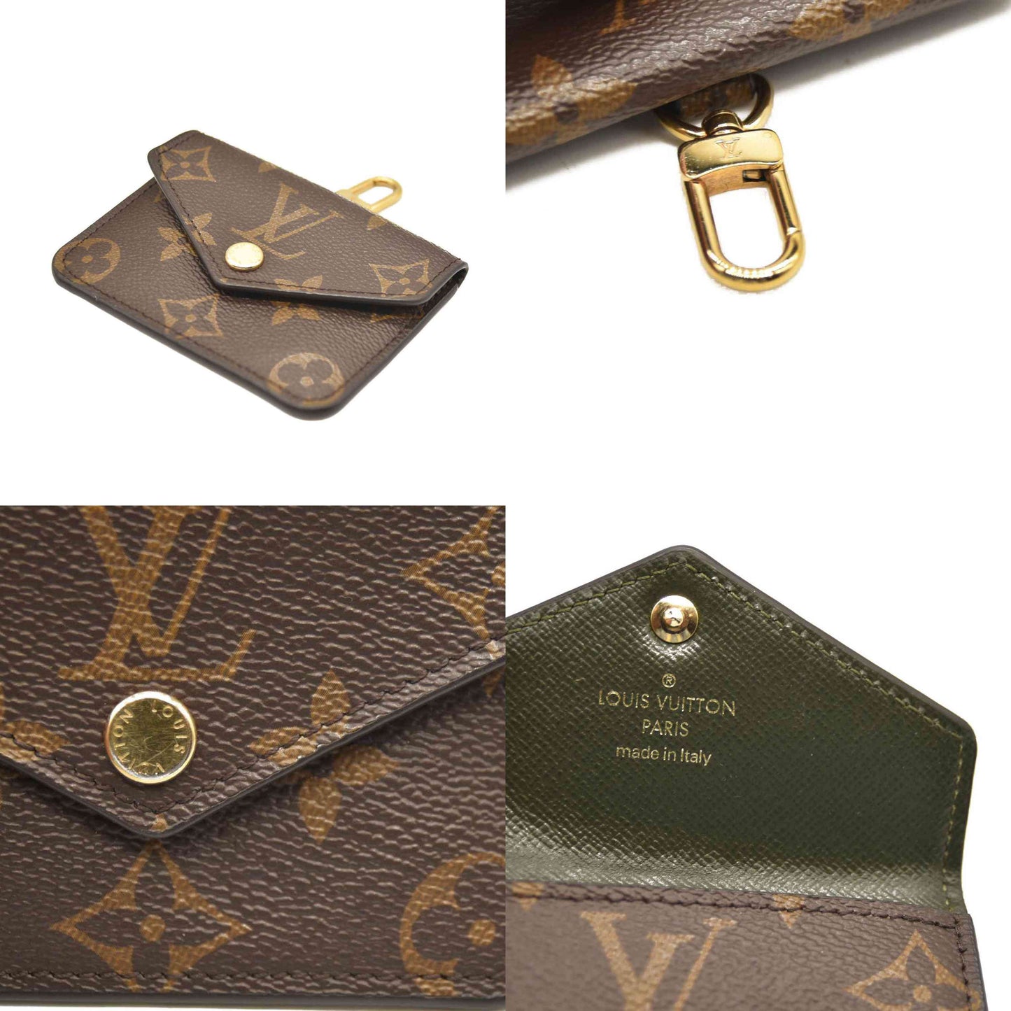 Louis Vuitton  Monogram Felicie Strap & Go Kaki