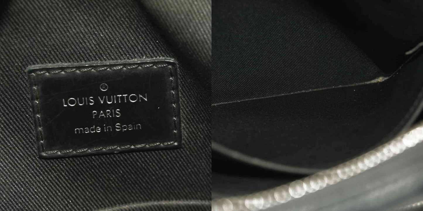 AUCTION $1890 2016 Louis Vuitton  Damier Graphite Dayton Reporter PM CA3216