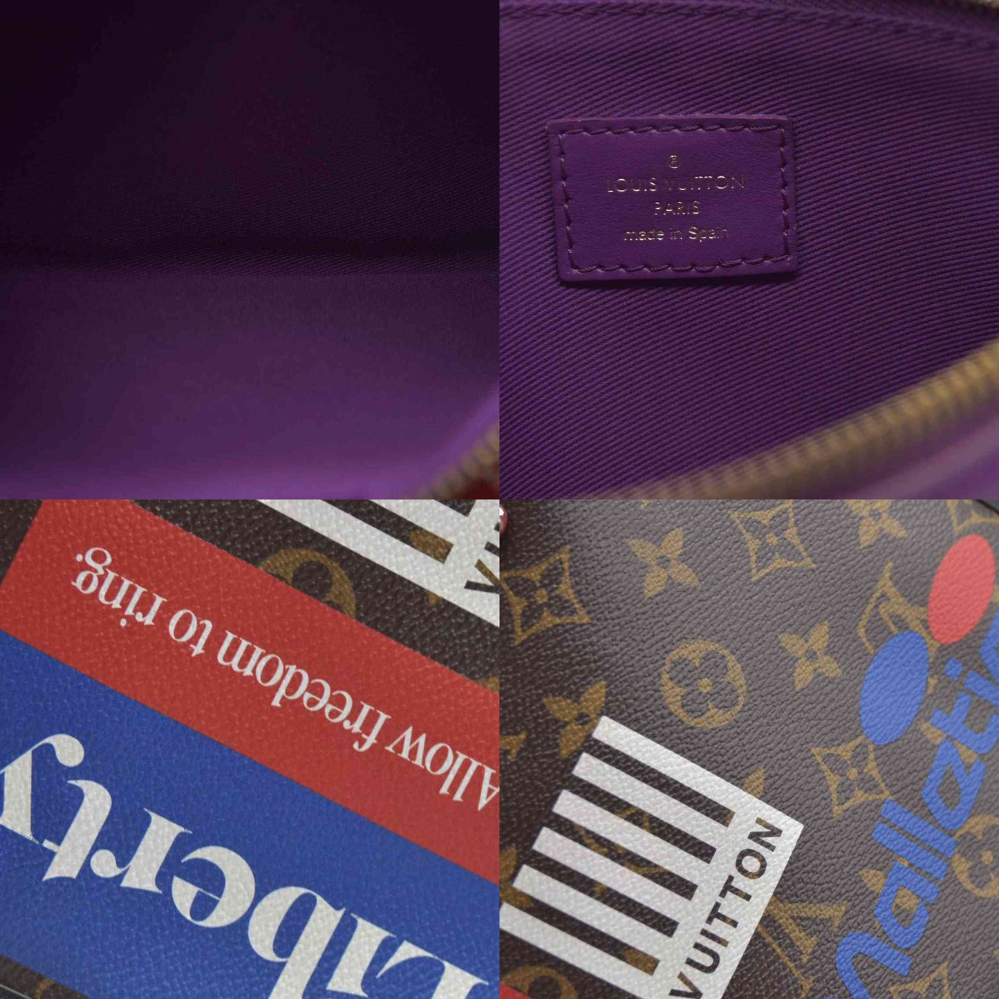 Louis Vuitton  Monogram Double Flat Messenger Marron