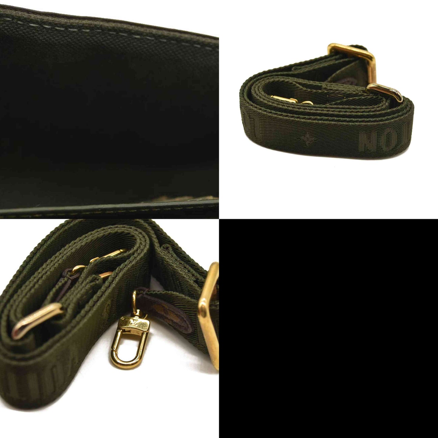 Louis Vuitton  Monogram Felicie Strap & Go Kaki