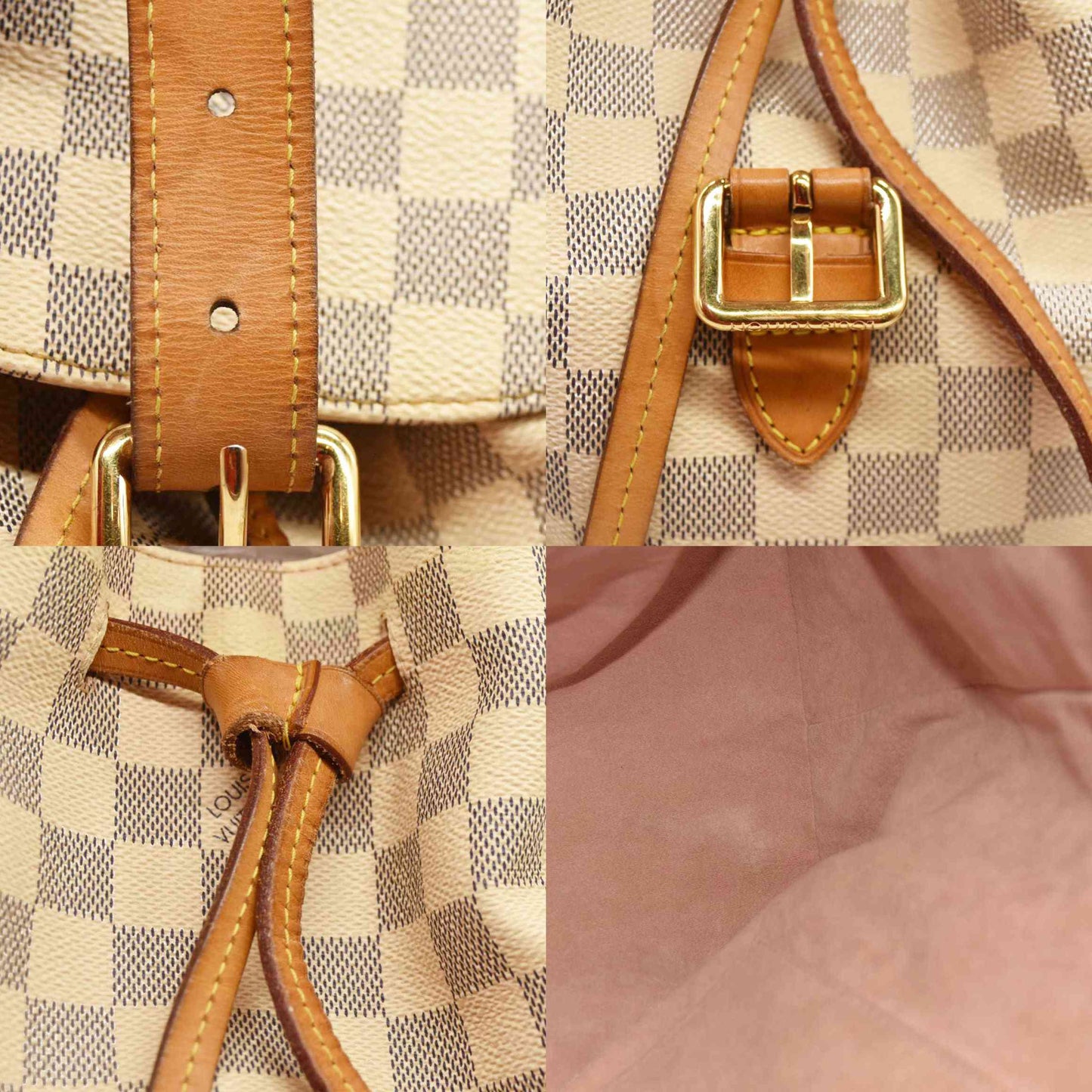 Louis Vuitton  Damier Azur Sperone Backpack