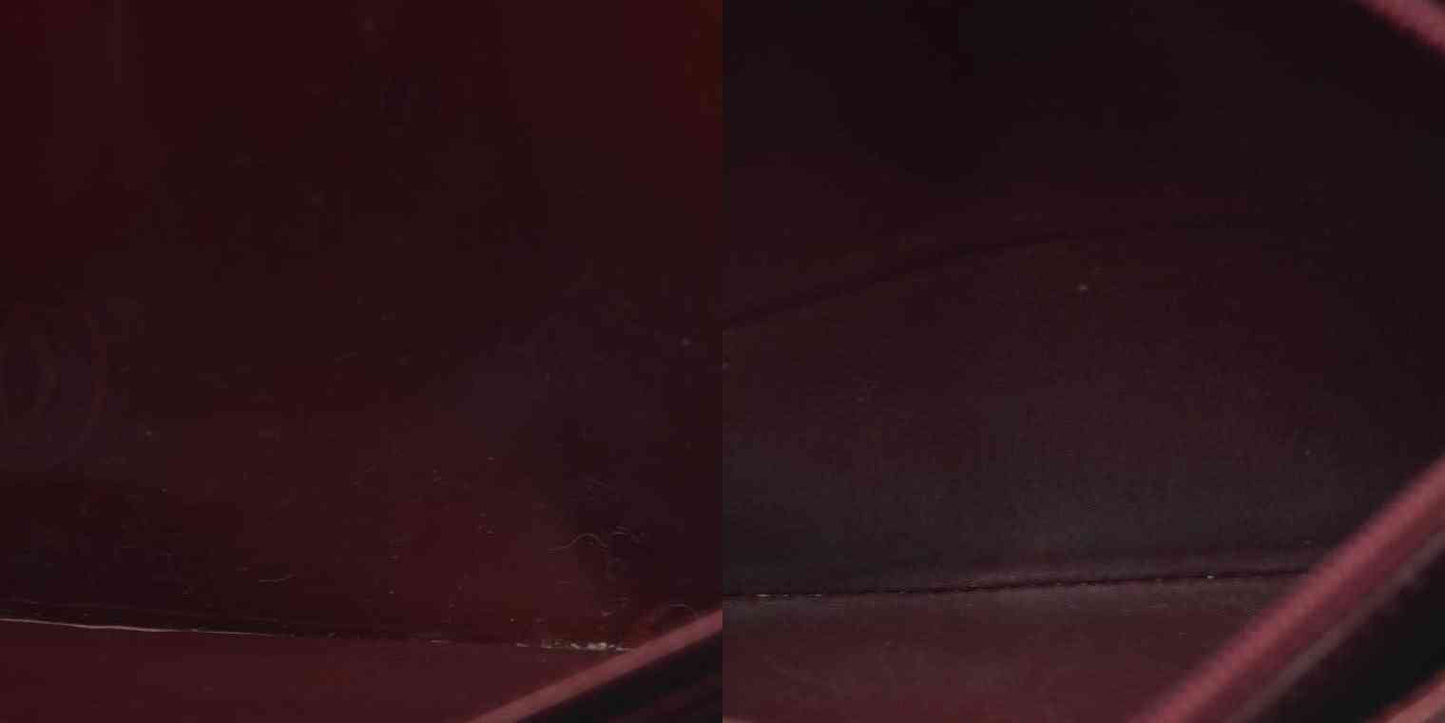 Cartier Patent Leather Continental Wallet