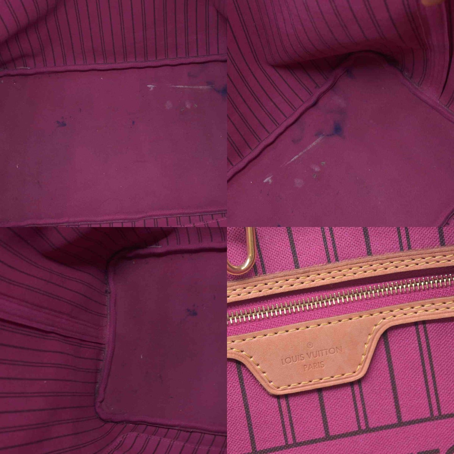 $2310 2015 Louis Vuitton Monogram Neo Neverfull GM Pivoine with Pouch SD4195