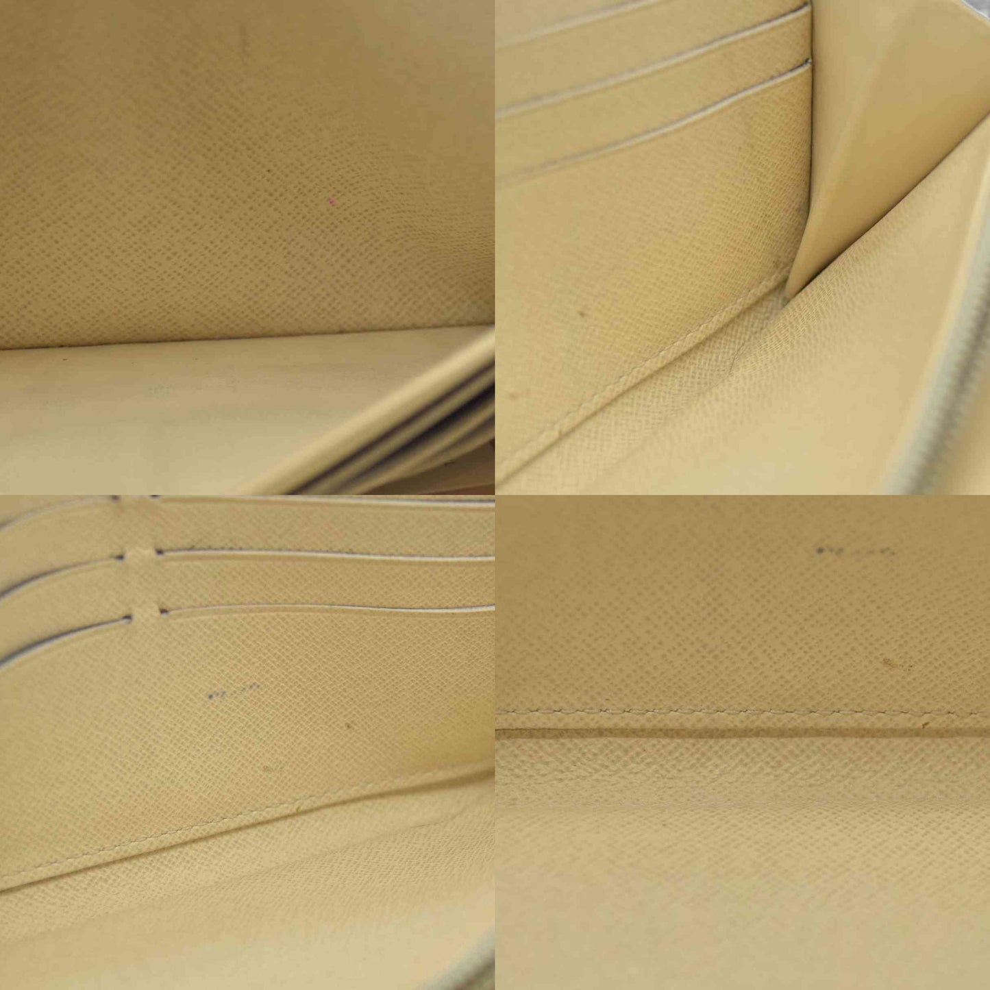 AUCTION $720 Louis Vuitton 2008 Damier Azur Pattern Sarah Wallet