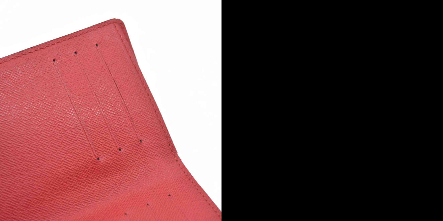 $750 LOUIS VUITTON Damier Ebene Koala Compact Wallet