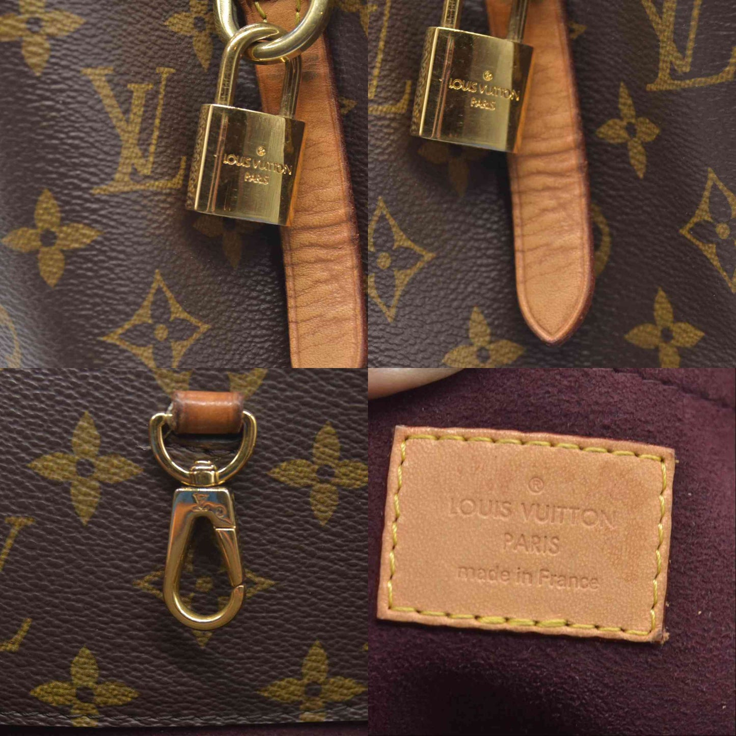 $2620 2015 LOUIS VUITTON  Monogram Montaigne GM TR1155