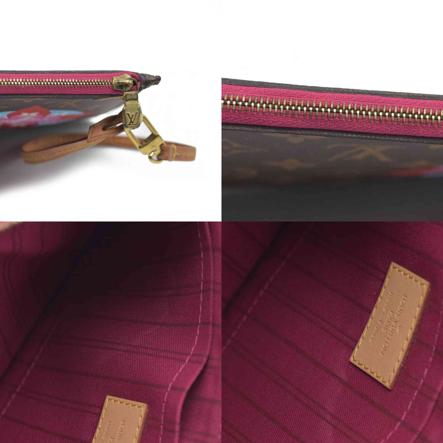 $600 Louis Vuitton Monogram Travel Stickers Neverfull MM GM Pochette MS3108