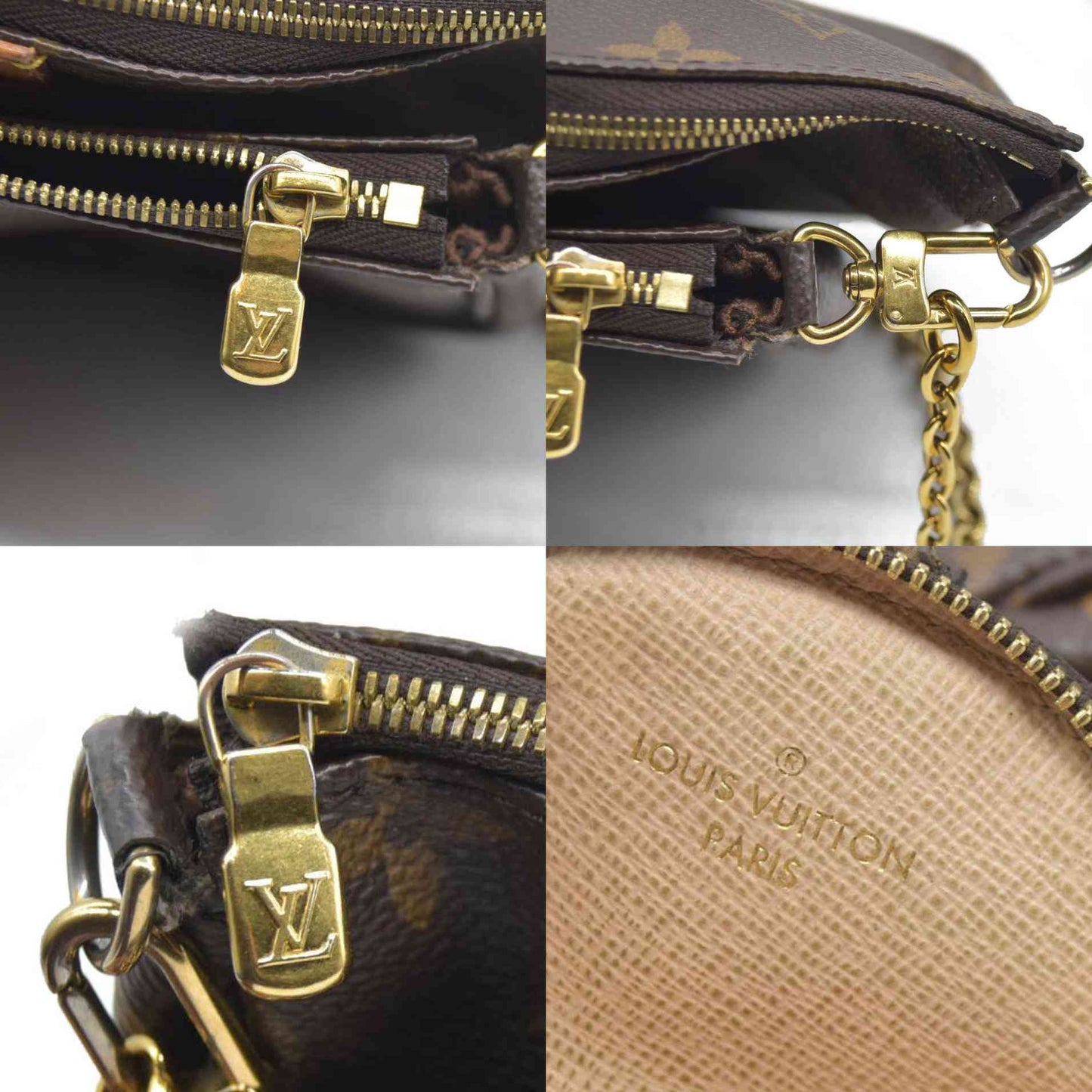 $2840 Louis Vuitton LV Monogram Multi-Pochette Accessories