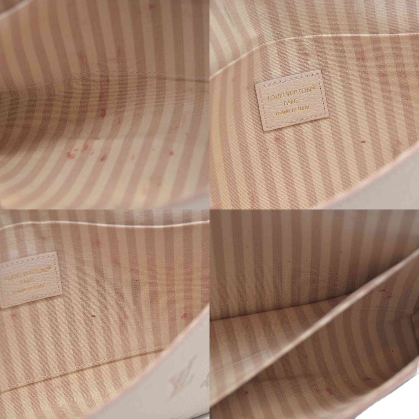 $1990 Louis Vuitton House's signature Monogram Pochette Félicie Bicolor Eden