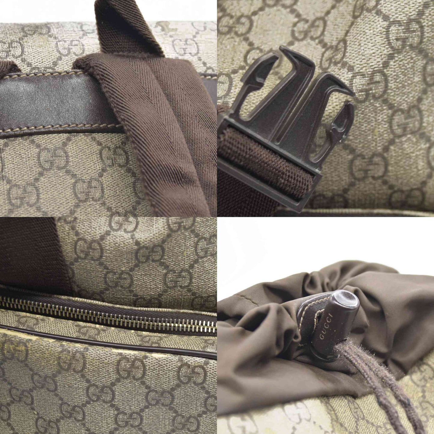 $2500 Gucci GG Supreme Backpack