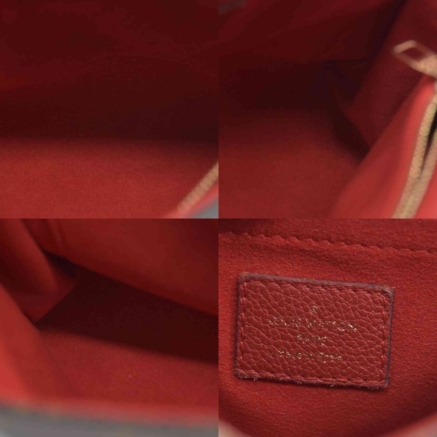 $2290 Louis Vuitton  Monogram Saint Placide Cherry