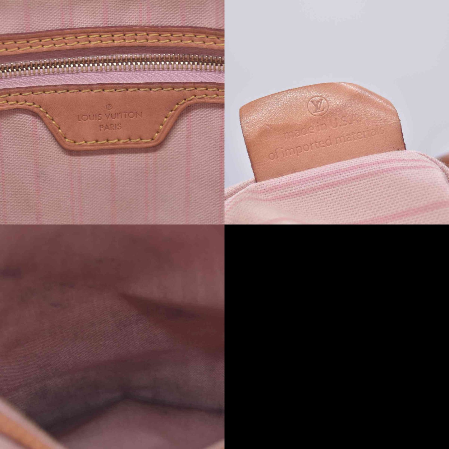 $1440 2016 Louis Vuitton Damier Azur Delightful MM Rose Ballerine SD1196