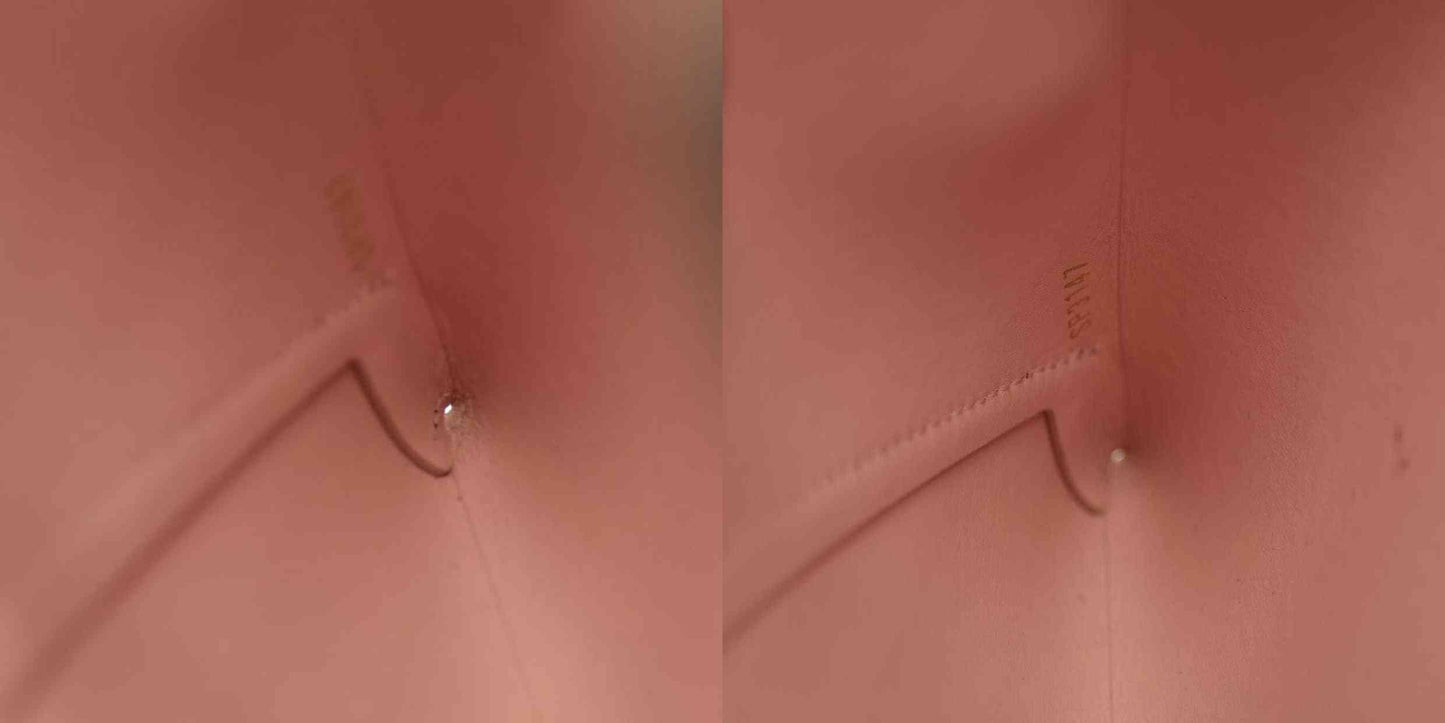 LOUIS VUITTON Monogram Large Kirigami Pochette Insert Rose Ballerine SP3147