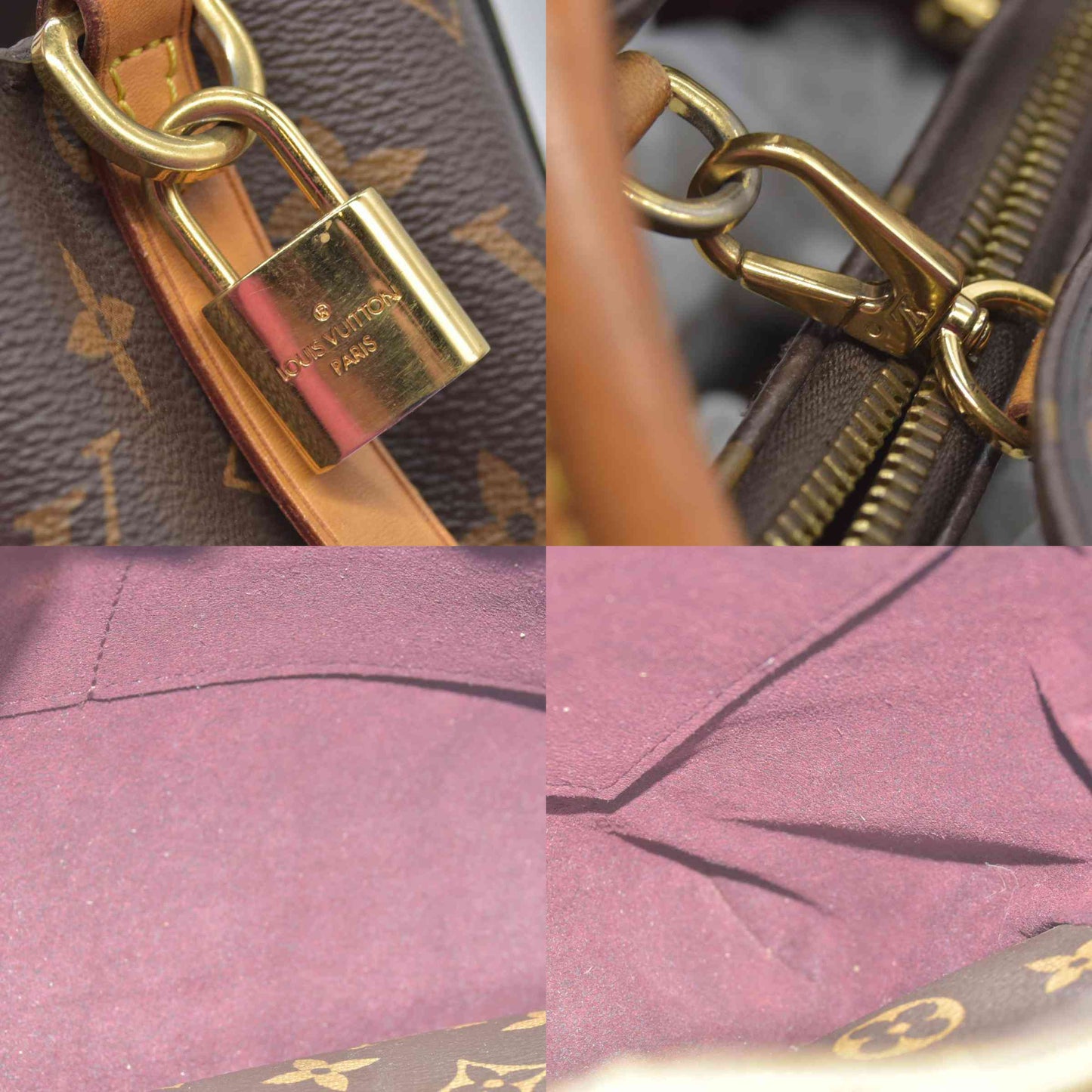 $2750 2016 Louis Vuitton Monogram Monogram Montaigne BB TR0146
