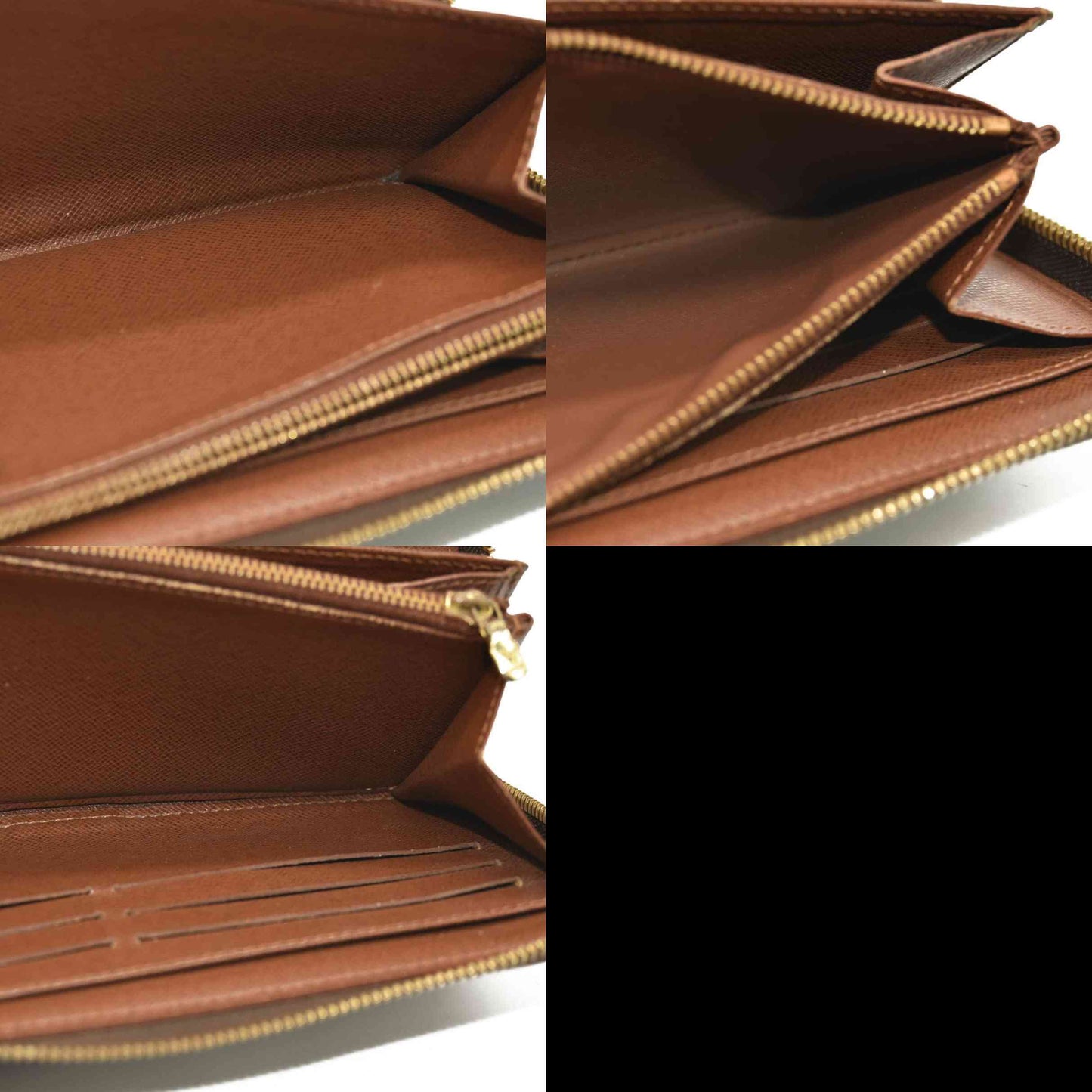 LOUIS VUITTON Monogram Zippy Wallet Organizer  VI0079