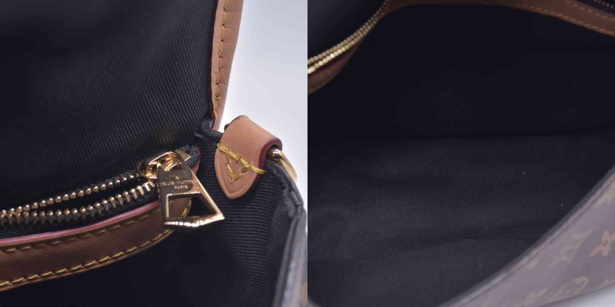 $2700 RFID Louis Vuitton Monogram Diane Black Shoulder Bag