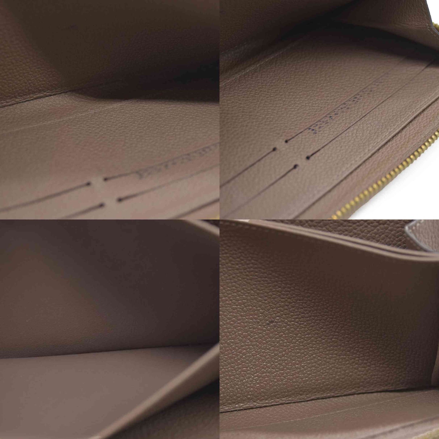 Louis Vuitton Monogram Empreinte Leather Zippy Zip Around Long Wallet SP2185