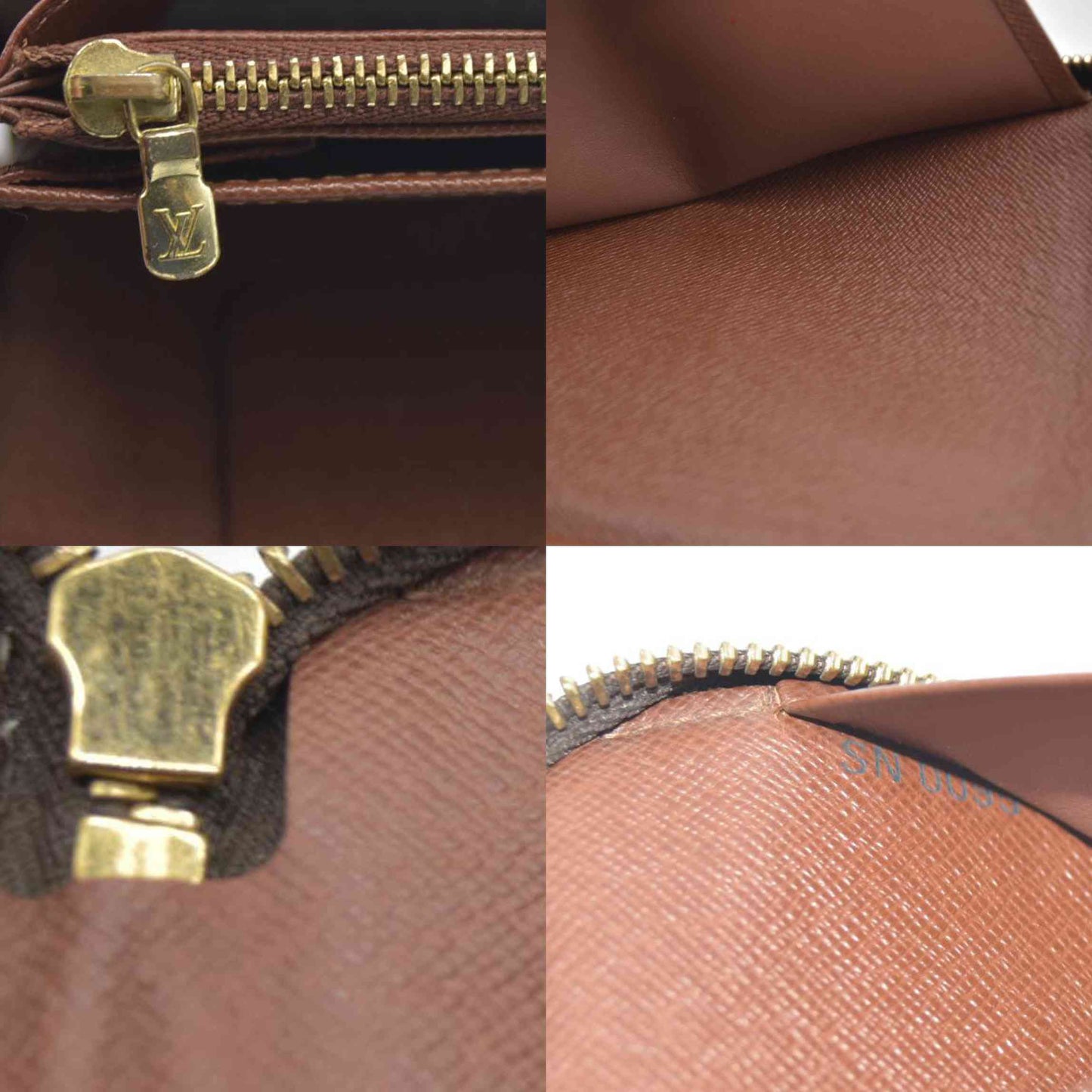 $1060 Louis Vuitton Monogram Zippy Organizer Wallet