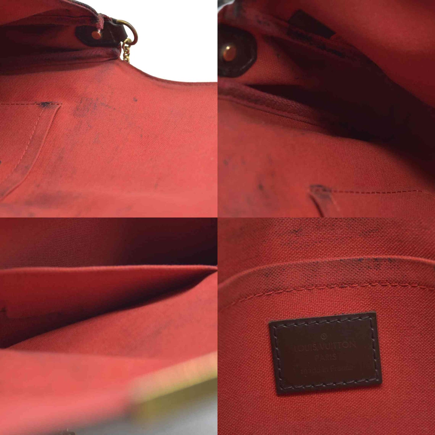 AUCTION $1690 Louis Vuitton Shoulder Bag Damier Favorite MM